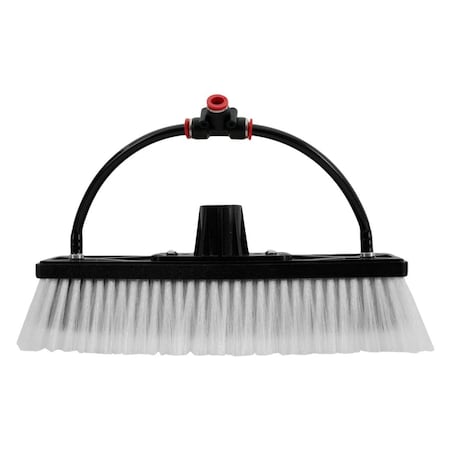 Tucker 5.5 in W Water Fed Brush, 13 in L Handle T-12HY-Euro-Black